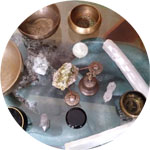 Singing Bowls and Crystals